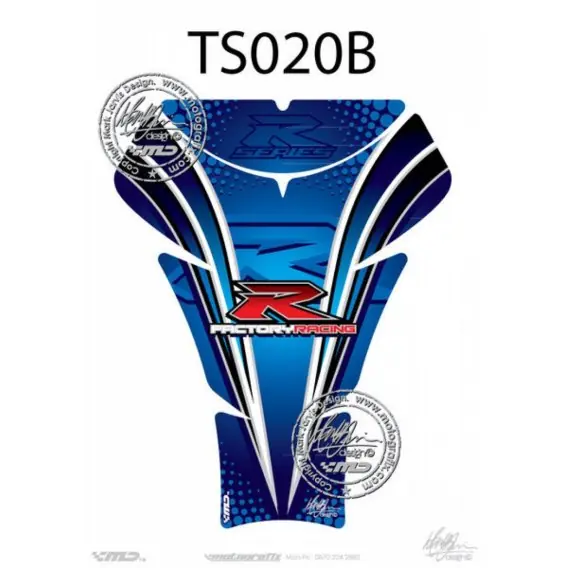 Szybka wysyłka MOTOGRAFIX TANKPAD SUZUKI GSXR 600/750/1000 2005-2008 TS020B